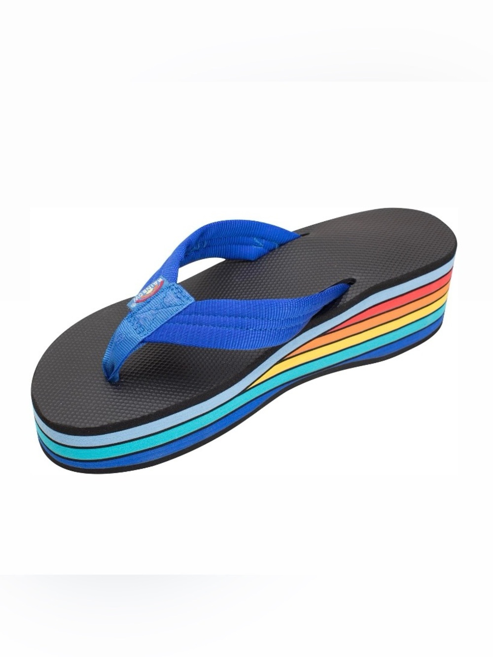 Women’s Rainbow Six Layer Wedge Rainbow Sandals